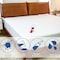 Flash Furniture Capri Comfortable Sleep Premium Fitted 100% Waterproof-Hypoallergenic Vinyl Free Mattress Protector - Breathable Fabric Surface, King RF-MP101-K-GG - alternate 7